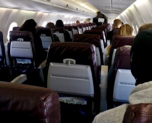 airliner interior