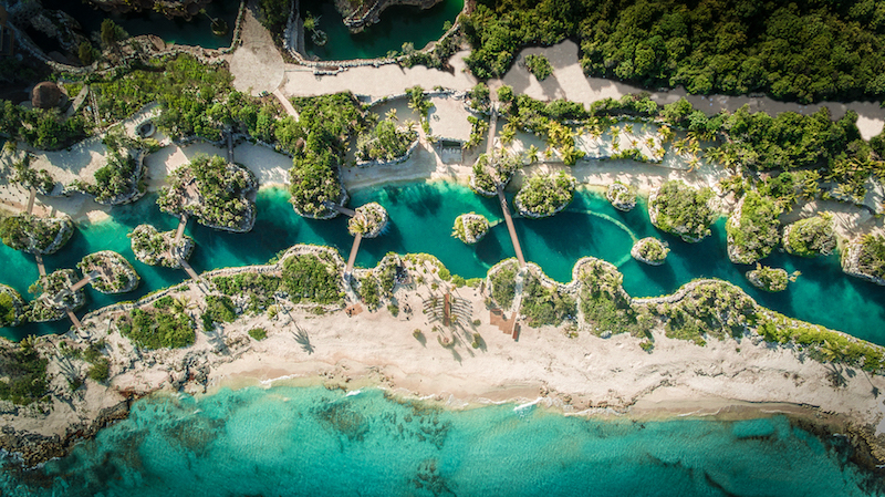 Aerial view © Hotel Xcaret Mexico