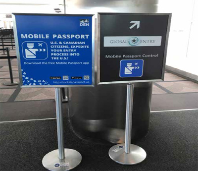 Denver International Airport is the first to partner with the Mobile Passport Control app to help travelers breeze through customs.