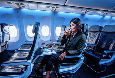 Premium Class © ALASKA AIRLINES