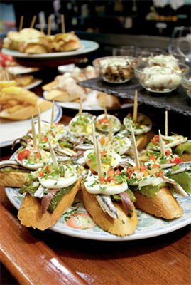 Pintxos from San Sebastián © HANMON | DREAMSTIME.COM