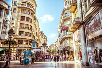 Shopping on Knez Mihailova Street