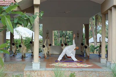 Yoga instructors at Shreya Yoga Retreat