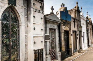 Mausoleums at La Recoleta Cemetery