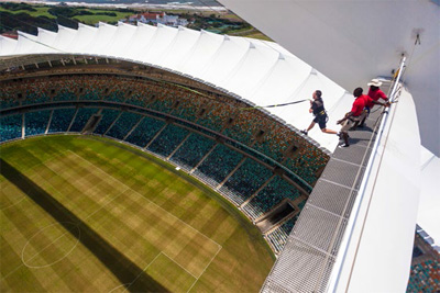 The Big Rush Big Swing at Moses Mabhida Stadium