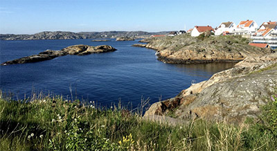 Kladesholmen coastline in West Sweden