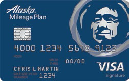 © ALASKA AIRLINES SIGNATURE CARD FROM BANK OF AMERICA