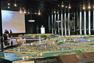 Incheon Metropolitan City Museum Compact Smart City, where visitors can learn about Incheon's past, present and future © INCHEON TOURISM ORGANIZATION