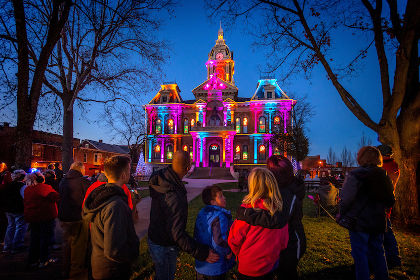 Holiday Lights Trail in Ohio