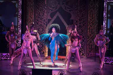 Cher performing at Park Theater