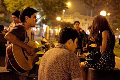Musicians in Miraflores