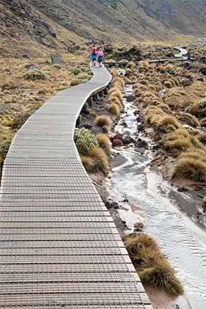 Public walking path