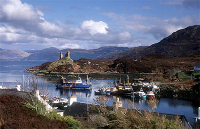 Isle of Skye harbor