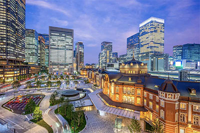 Tokyo Central Railway Station in Chiyoda