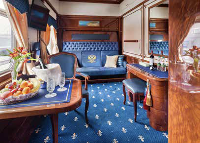 An Imperial Suite © GOLDEN EAGLE LUXURY TRAIN