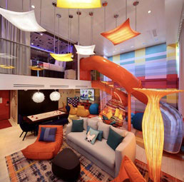 Ultimate Family Suite aboard Royal Caribbean’s Symphony of the Seas © ROYAL CARIBBEAN