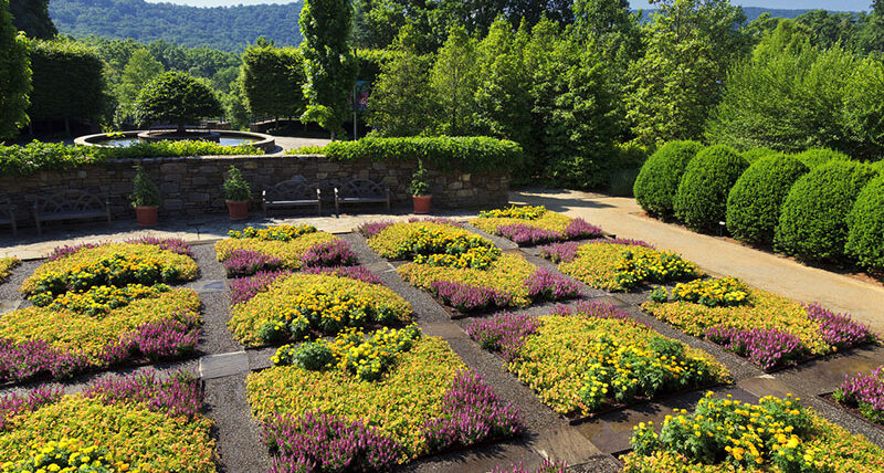 Quilt Garden in North Carolina Arboretum