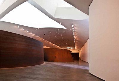 Richard Serra’s sculpture The Matter of Time at Guggenheim Museum Bilbao