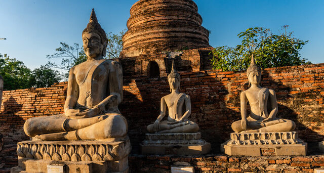 Buddha Statues of Wat Yai Chaimongkol