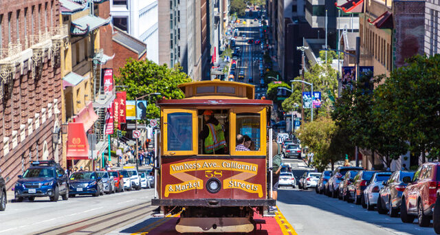 Cable car tram San Francisco