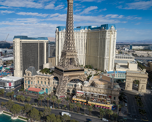 View from Jubilee tower room facing south overlooking Paris. - Picture of  Horseshoe Las Vegas - Tripadvisor