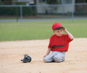 Little League player