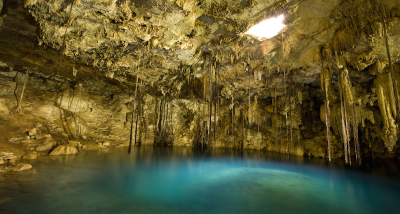 Underground Rivers and Lakes of the Yucatan Peninsula