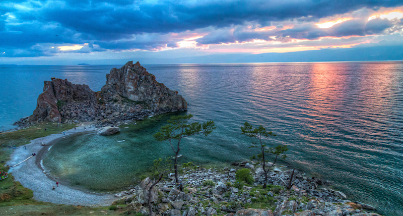 Lake Baikal in Russia