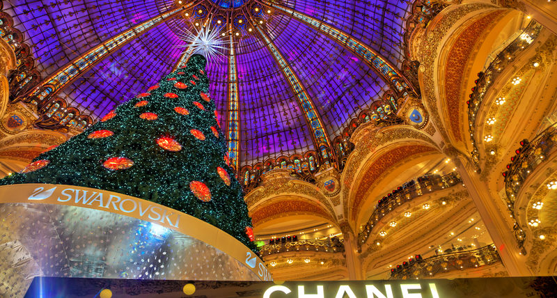 The Galeries Lafayette Christmas Tree