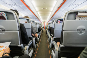 Filled airplane