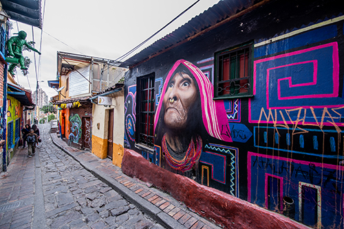 Graffiti in Bogotá