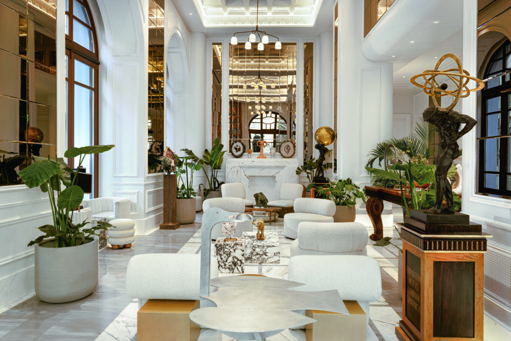 lounge and lobby