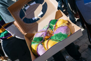 King Cake Mardi Gras