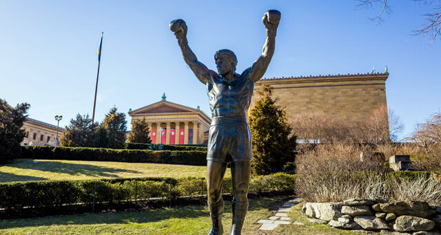 “Rocky” statue