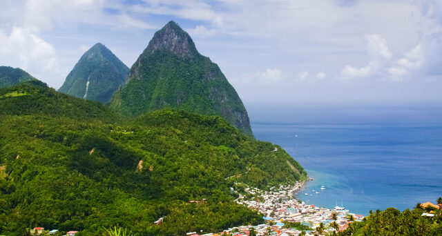 Gros Piton and Petit Piton